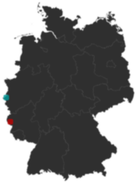 Deutschlandkarte: Wo liegt ?