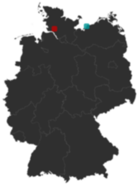 Deutschlandkarte: Wo liegt ?