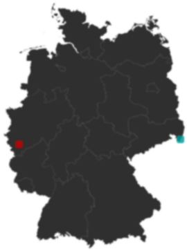 Deutschlandkarte: Wo liegt ?