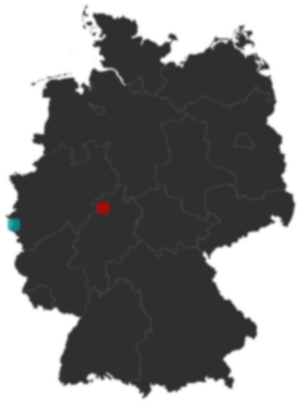 Deutschlandkarte: Wo liegt ?