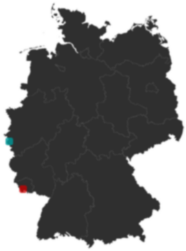 Deutschlandkarte: Wo liegt ?