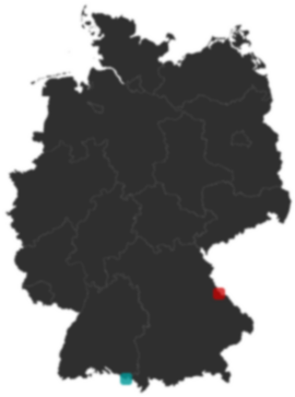 Deutschlandkarte: Wo liegt ?