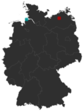 Deutschlandkarte: Wo liegt ?