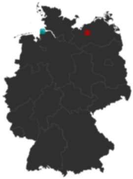 Deutschlandkarte: Wo liegt ?