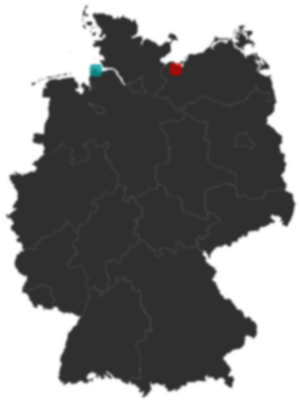 Deutschlandkarte: Wo liegt ?
