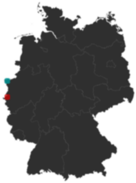 Deutschlandkarte: Wo liegt ?
