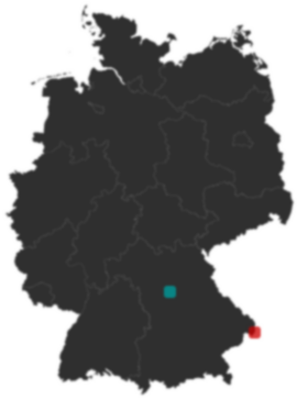 Deutschlandkarte: Wo liegt ?