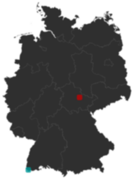 Deutschlandkarte: Wo liegt ?