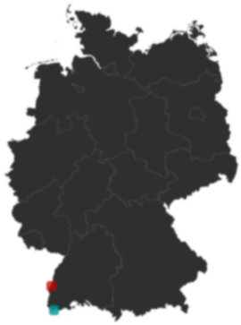 Deutschlandkarte: Wo liegt ?