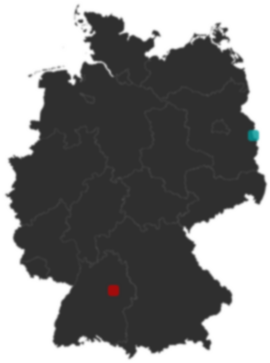 Deutschlandkarte: Wo liegt ?