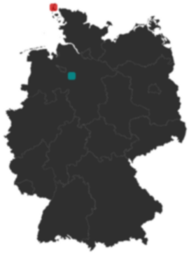 Deutschlandkarte: Wo liegt ?