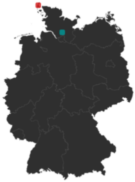 Deutschlandkarte: Wo liegt ?
