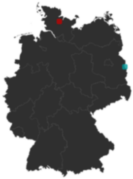 Deutschlandkarte: Wo liegt ?