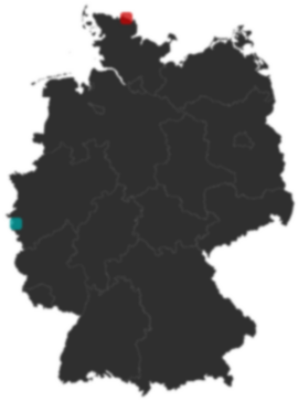 Deutschlandkarte: Wo liegt ?