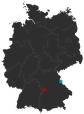 Deutschlandkarte: Wo liegt ?