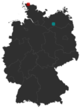 Deutschlandkarte: Wo liegt ?