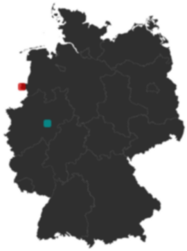 Deutschlandkarte: Wo liegt ?