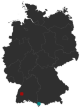Deutschlandkarte: Wo liegt ?