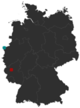 Deutschlandkarte: Wo liegt ?