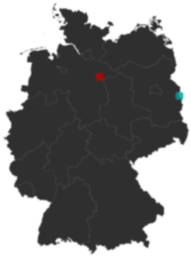 Deutschlandkarte: Wo liegt ?