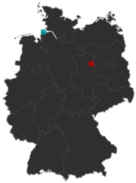 Deutschlandkarte: Wo liegt ?