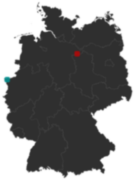 Deutschlandkarte: Wo liegt ?