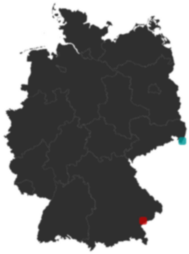 Deutschlandkarte: Wo liegt ?