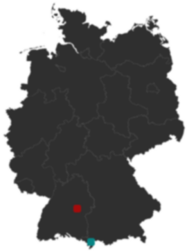 Deutschlandkarte: Wo liegt ?