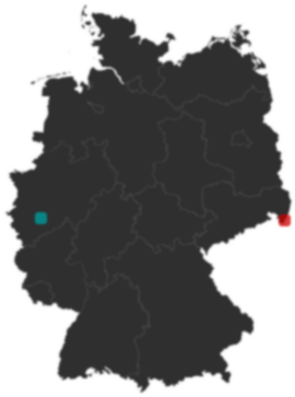 Deutschlandkarte: Wo liegt ?