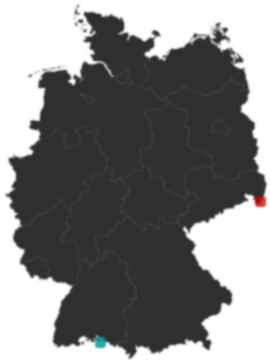 Deutschlandkarte: Wo liegt ?