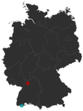 Deutschlandkarte: Wo liegt ?