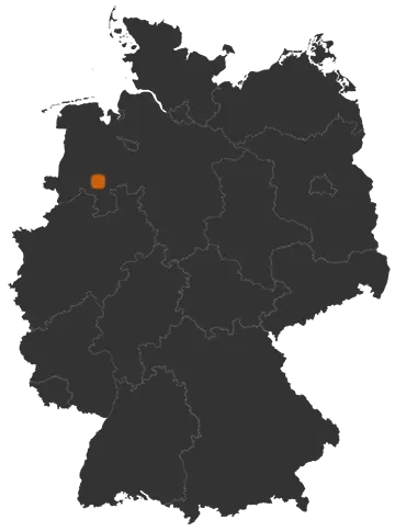 Wo liegt Gehrde?