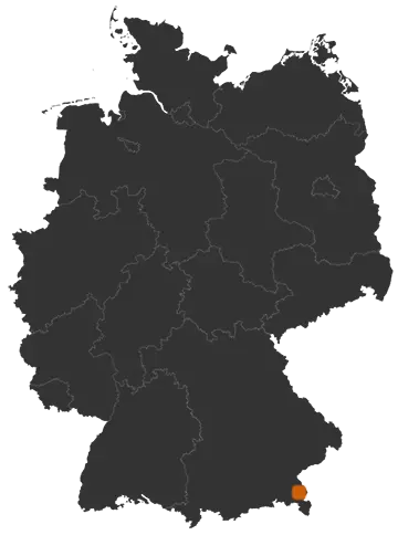 Wo liegt Oberteisendorf?