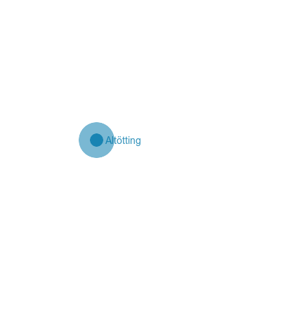 Bayern Karte Landkreis Altötting
