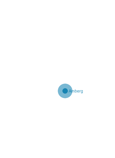 Karte Landkreis Amberg-Sulzbach