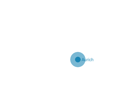 Karte Landkreis Aurich