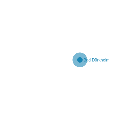 Karte Landkreis Bad Dürkheim