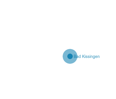 Karte Landkreis Bad Kissingen