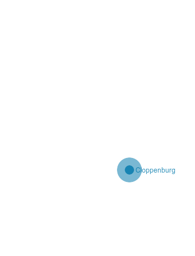 Karte Landkreis Cloppenburg