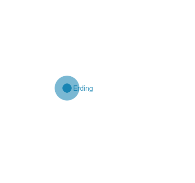 Karte Landkreis Erding