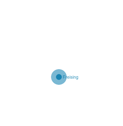 Karte Landkreis Freising