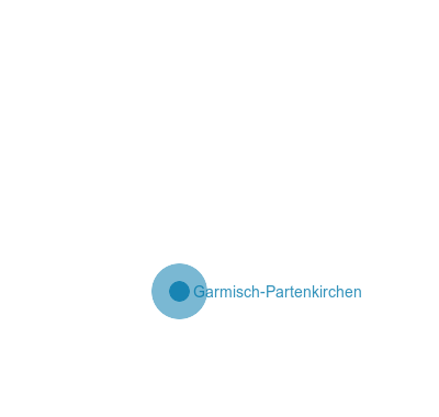 Karte Landkreis Garmisch-Partenkirchen