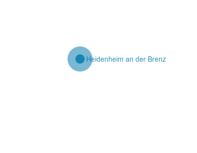 Karte Landkreis Heidenheim