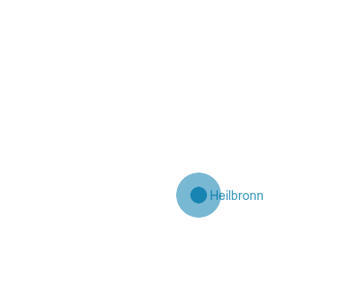 Karte Landkreis Heilbronn