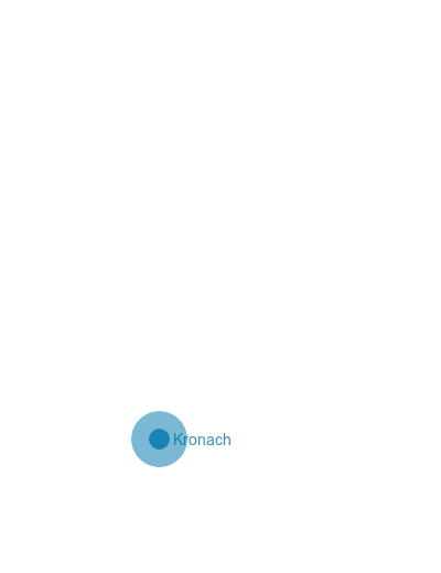Karte Landkreis Kronach