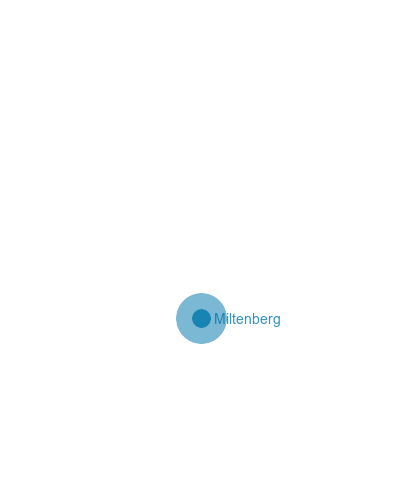 Karte Landkreis Miltenberg