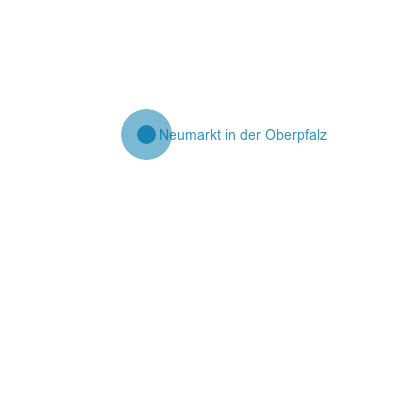 Karte Landkreis Neumarkt in der Oberpfalz