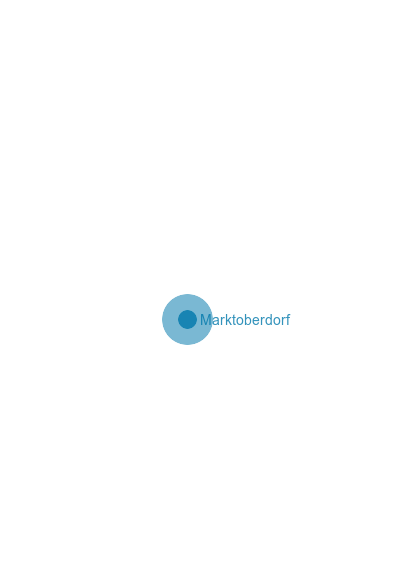 Karte Landkreis Ostallgäu