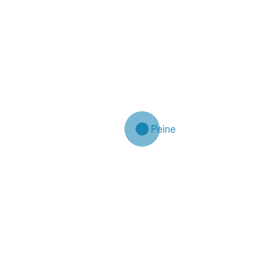 Karte Landkreis Peine