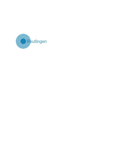 Karte Landkreis Reutlingen